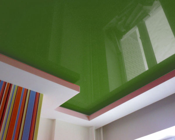 зеленый потолок